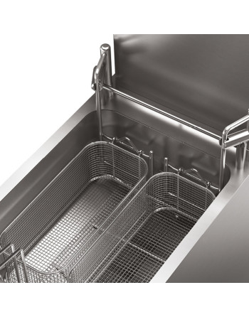 FRIGGITRICE EVO A ELETTRICA 1 VASCA A CONTROLLO ELETTRONICO 22 LT - Con alzacestelli