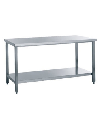 MESAS DE TRABAJO CON PATAS Y ESTANTE