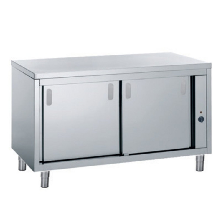 TABLE D'ARMOIRE CHAUDE -2 PORTES COULISSANTES ET ÉTAGÈRE INFÉRIEURE