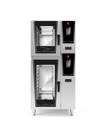 COMBI POUR LA RESTAURATION ET LES GRANDES ENTREPRISES - 6 X 1/1 GN + 10 X 1/1 GN - À GAZ A INJECTION