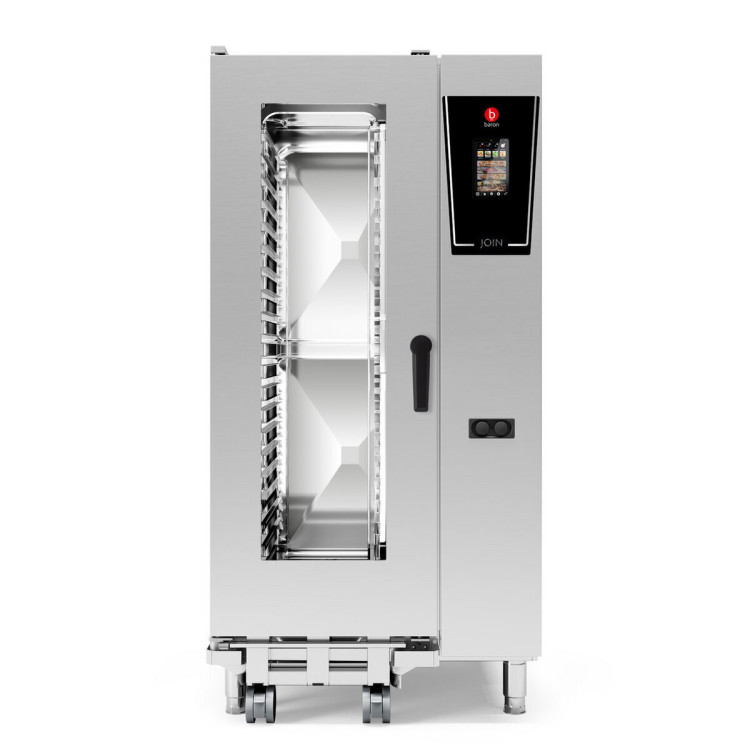 KOMBI FÜR DIE GASTRONOMIE UND GEMEINSCHAFTSVERPFLEGUNG - 20 X 1/1 GN - GASBEHEIZTER MIT DIREKTEM DAMPF - SERIENAUSSTATTUNG  N. 