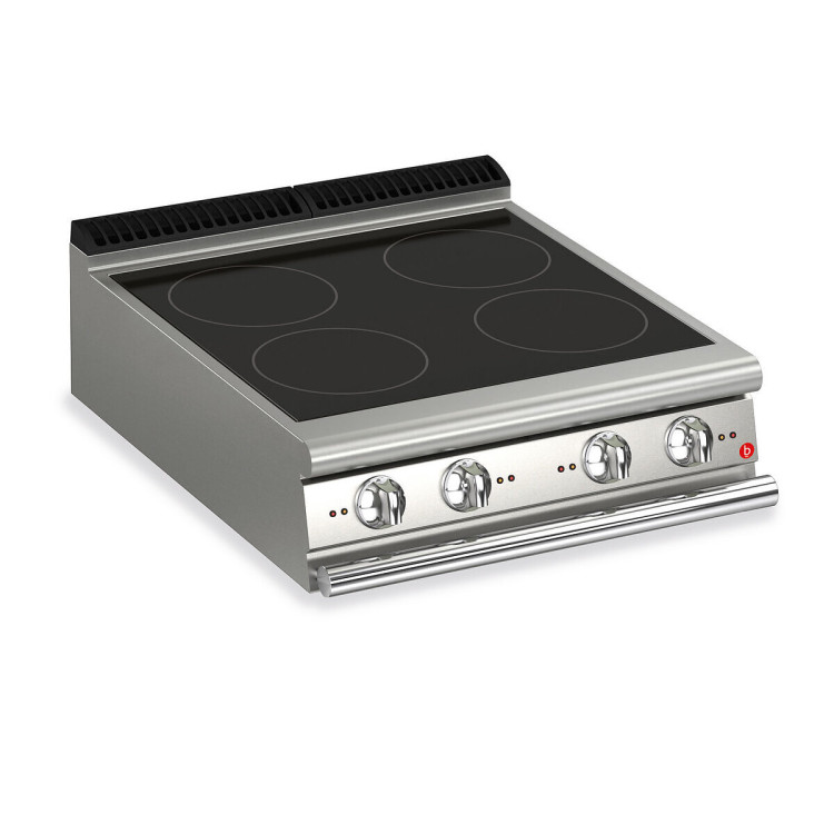 CUISINIÈRE ÉLECTRIQUE 4 ZONES À INDUCTION VERSION TOP