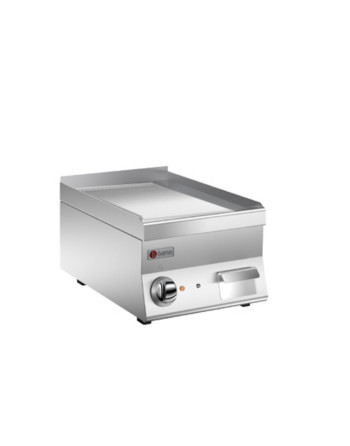 FRY TOP ELETTRICO PIASTRA RIGATA IN AISI430