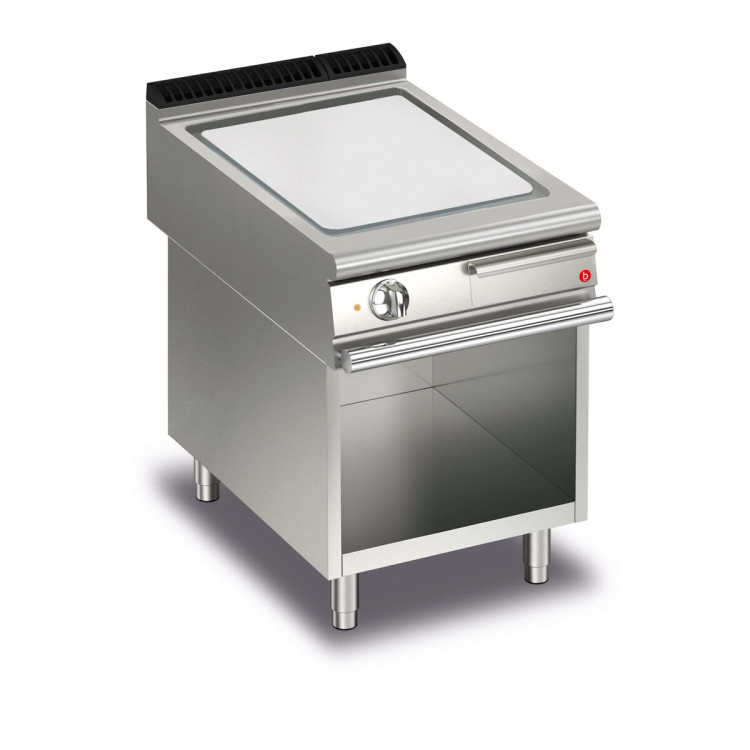 FRY TOP S Electric M60 Brushed Chrome Plate - Smooth - On thermostat compartment