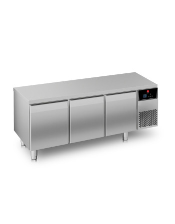 Mesa refrigerada 3 compartimentos -20°C-15°C preparada para R452a
