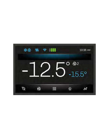 ARMADIO REFRIGERATO PRALINERIA  TEMP -3 / +18°C - 1 PORTA IN VETRO - CAPACITA' TEGLIE EN 60X40