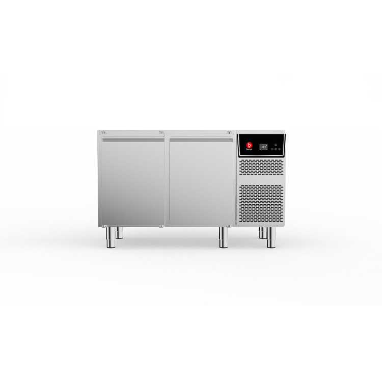TAVOLO REFRIGERATO TNN 2 VANI - 2 porte - Senza piano - con motore