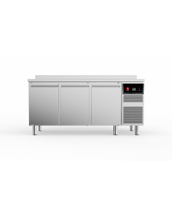 MESA REFRIGERADA TNN 3 MÓDULOS - 3 PUERTAS - CON ENCIMERA CON SALPICADERO - MOTOR A BORDO