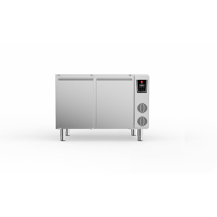 TAVOLO REFRIGERATO BT 2 VANI - 2 porte - Senza piano - Predisposto