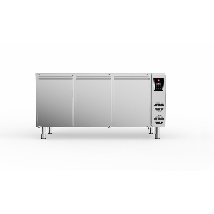 MESA REFRIGERADA TNN 3 MÓDULOS - 3 PUERTAS - SIN ENCIMERA - UNIDAD MOTOCONDENSANTE REMOTA