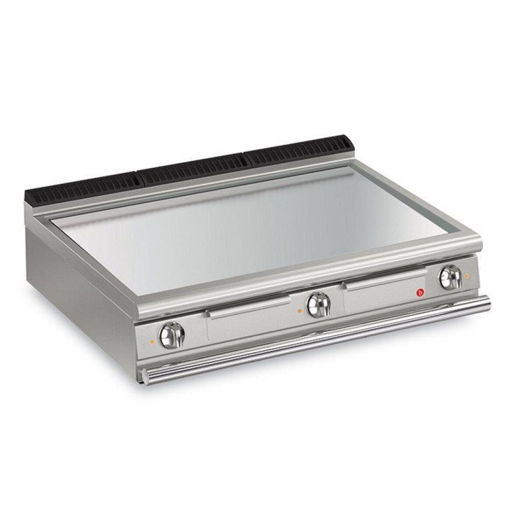 FRY TOP ELETTRICO PIASTRA LISCIA AISI 430