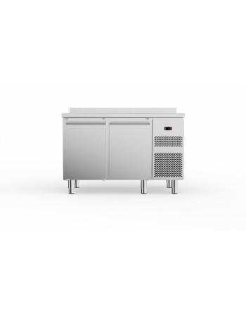 MESA REFRIGERADA TNN 2 MÓDULOS - 2 PUERTAS - CON ENCIMERA CON SALPICADERO - MOTOR A BORDO