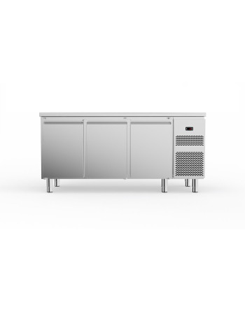MESA REFRIGERADA BT 3 MÓDULOS - 3 PUERTAS - CON ENCIMERA - MOTOR A BORDO