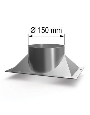 HOOD MANIFOLD FOR EXTERNAL CONNECTION - Ø 150 MM