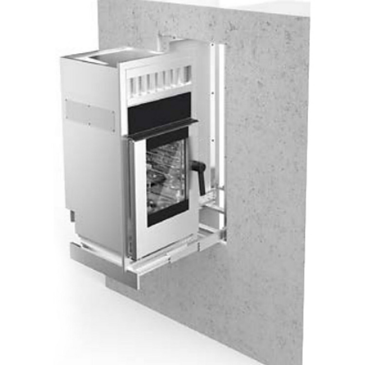 PULL-OUT BUILT-IN OVEN KIT, WITH INTEGRATED EXTRACTOR HOOD 1N-AC230 V - 3.0 KW