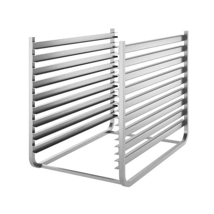 TRAY HOLDER - INSERTABLE ON SUPPORT - FULL AISI 304