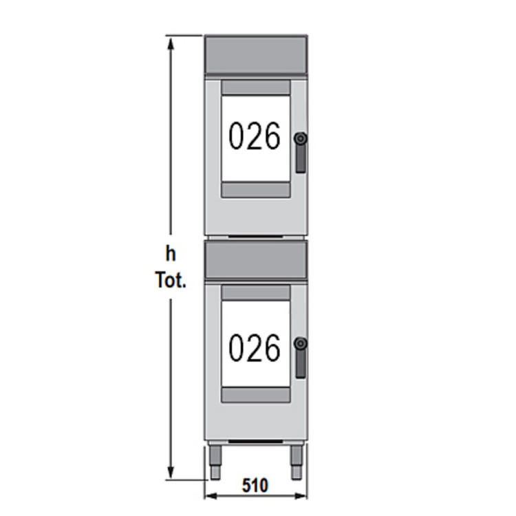 KIT PER SOVRAPPOSIZIONE HORIZON III SLIM