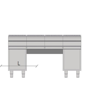 BRIDGE SUPPORT KIT L 40 cm
