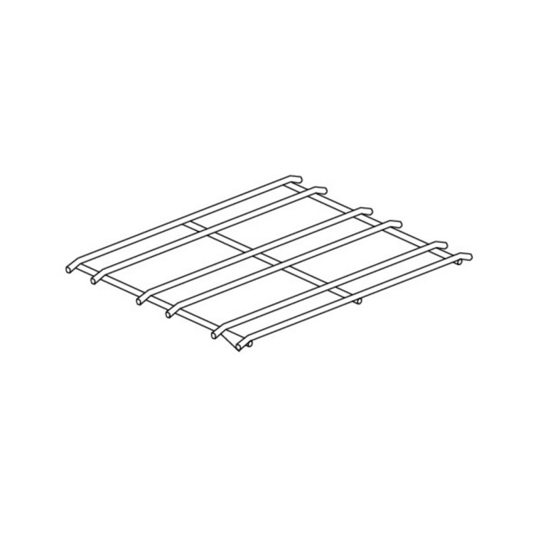 STAINLESS STEEL TWO-FIRE GRILL