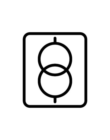 TRENNTRANSFORMATOR FÜR ZWEIPHASIGEN ANSCHLUSS/EINPHASIGEN ANSCHLUSS FÜR GASBETRIEBENE MOD. 2AC 220-240V/1N AC 230V