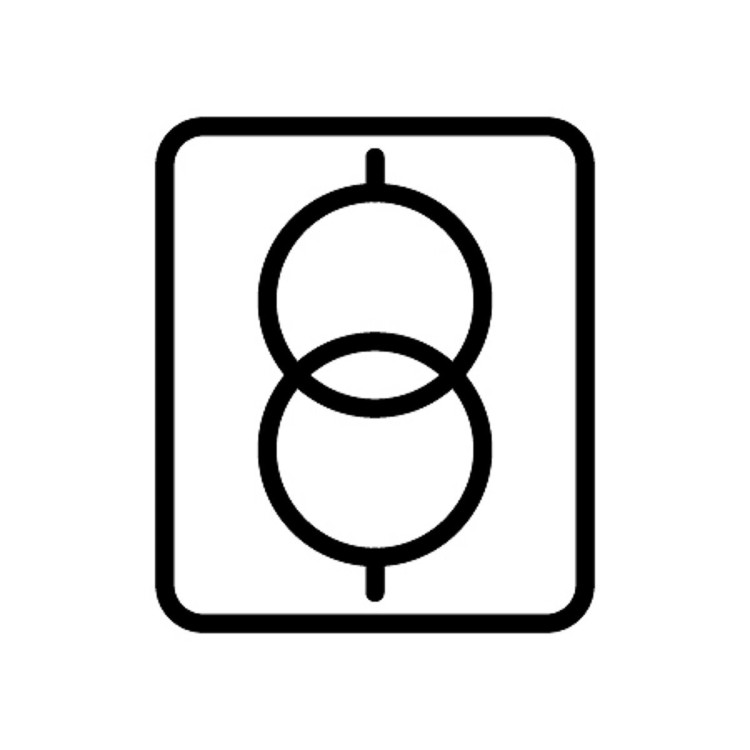 TRANSFORMATEUR D'ISOLEMENT POUR BRANCHEMENT BIPHASÉ/MONOPHASÉ POUR LES MODÈLES À GAZ 2AC 220-240V/1N AC 230V