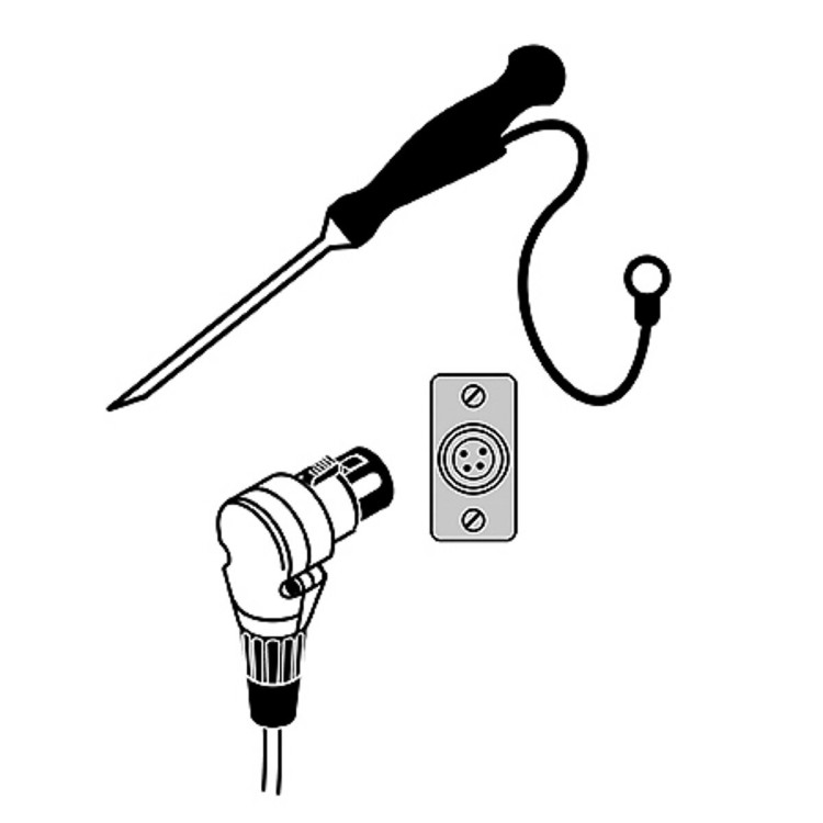 KIT CONNECTEUR ÉXTERIEUR POUR SONDE AMOVIBLE. 
SONDE À CŒUR MULTIPOINT Ø 3 MM INCLUE
