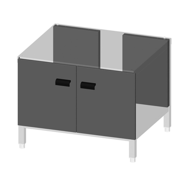 KIT PORTINE E PARETI POSTERIORI, PER TRASFORMAZIONE SUPPORTO MODELLO BSP011 IN MODELLO BSC011