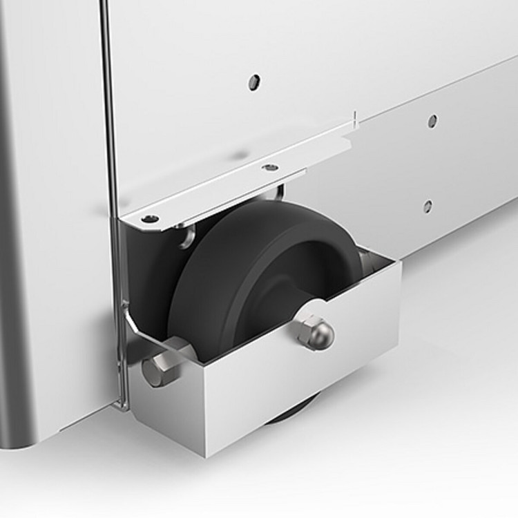 OPTION POUR ROULEAUX. HAUTEUR MAX 1730 MM - HAUTEUR DU DERNIER NIVEAU D'ENFOURNEMENT 160 CM