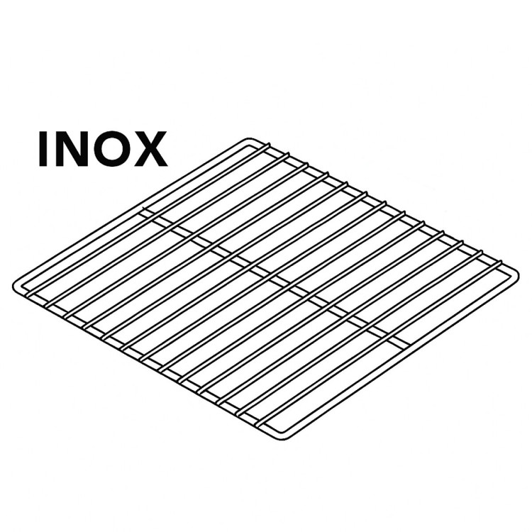 Grilles 600x400 mm AISI 304 18/20