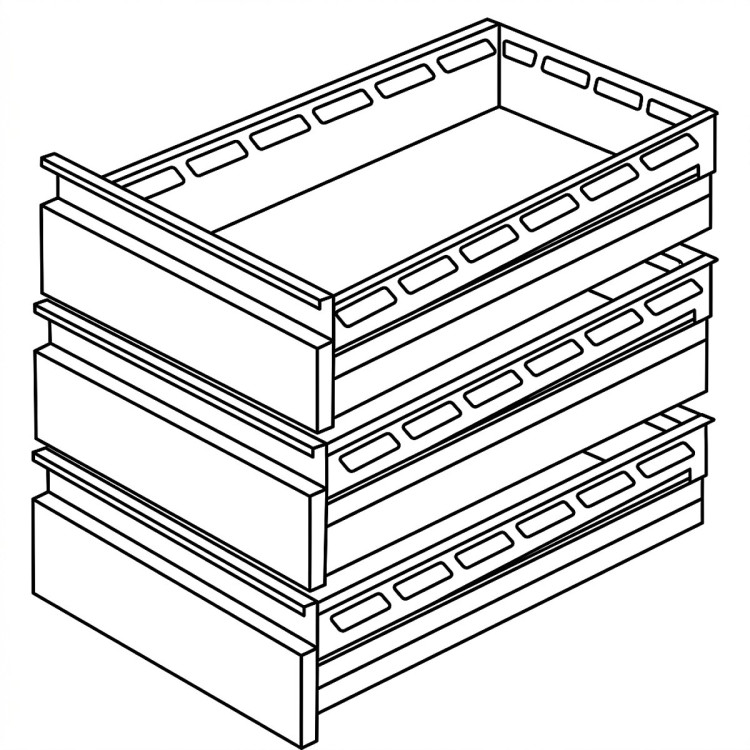 Komoda 1/3 W (wewn.)  120 mm (wewn.)  120 mm (wewn.) 170 mm