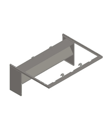 PROFILO BASE REFRIGERATA M120 - INSTALLAZIONE TOP SERIE 900