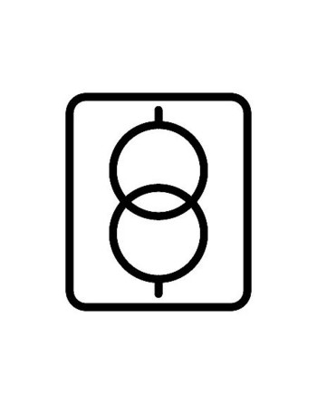 TRANSFORMADOR DE AISLAMIENTO PARA CONEXIÓN BIFÁSICA/MONOFÁSICA PARA MODELOS A GAS 2AC 220-240V/1N AC 230V