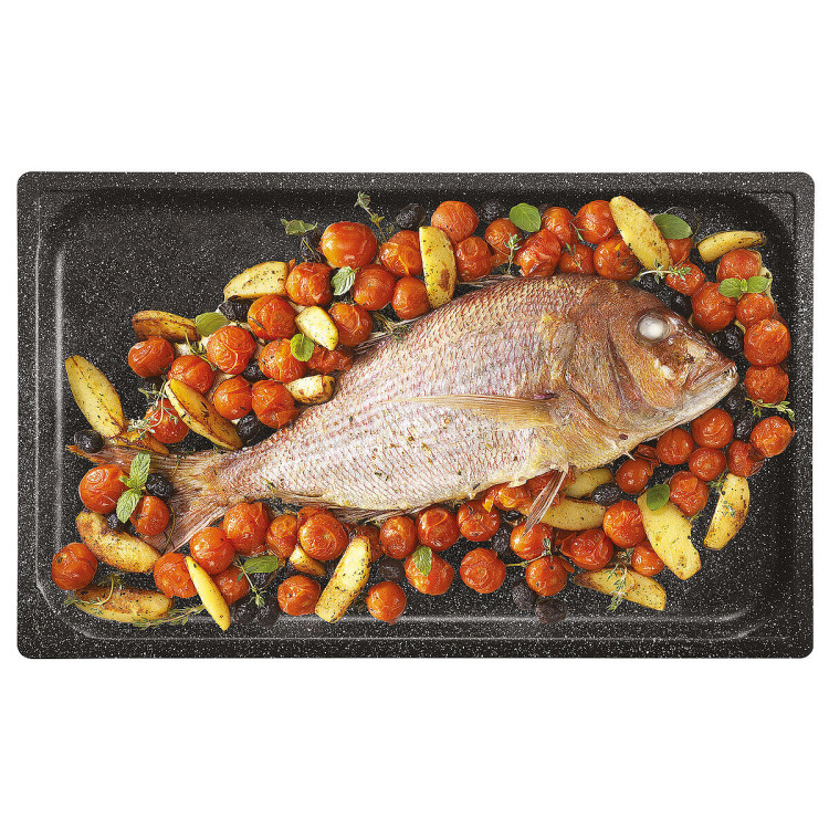 STIR-FRY PAN. NON-STICK PAN, WITH SIDES - ALUMINIUM ALLOY - 1/1 GN - H 40 MM
