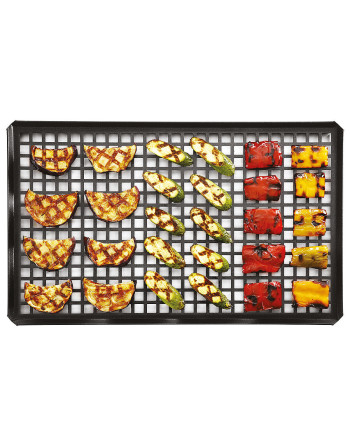 SQUARE GRILL. SPECJALNA KRATKA DO PIECZENIA WARZYW – ALUMINIUM POKRYTE TEFLONEM ANTYADHEZYJNYM – 1/1 GN