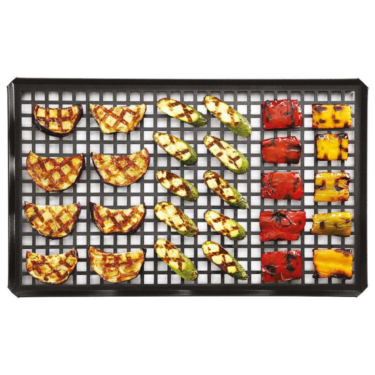 SQUARE GRILL. GEMÜSE GRILLROST - ALUMINIUM - 1/1 GN