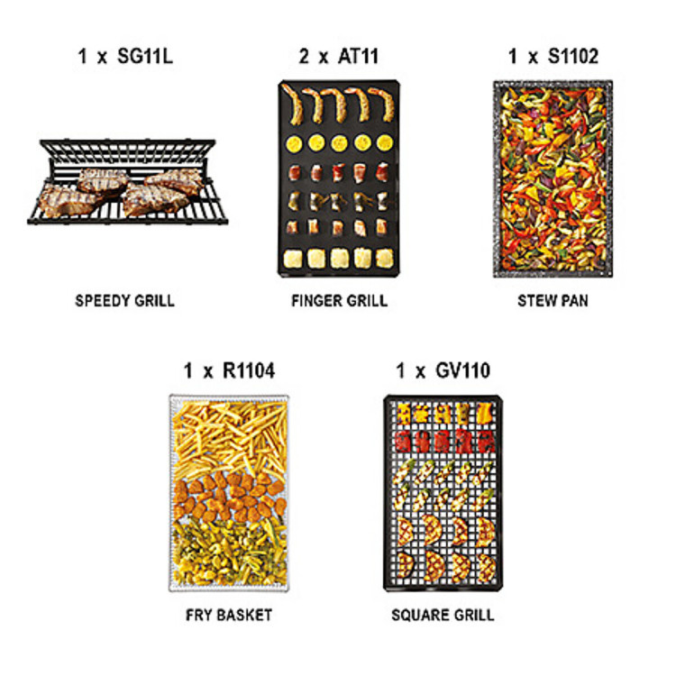 RESTAURANT KIT - 1 X SG11L + 2 X AT11 + 1 X S1102 + 1 X R1104 + 1 X GV110