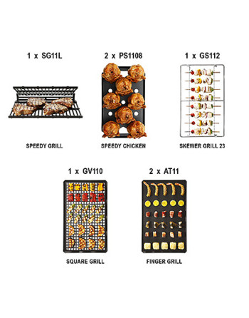 SUPERMARKET / DELICATESSEN KIT - 1 X SG11L + 2 X PS1108 + 1 X GS112 + 1 X GV110 + 2 X AT11