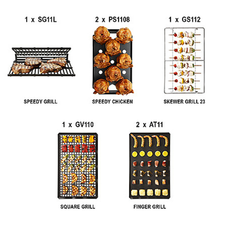 SET SUPERMARKT / GASTRONOMIE - 1 X SG11L + 2 X PS1108 + 1 X GS112 + 1 X GV110 + 2 X AT11
