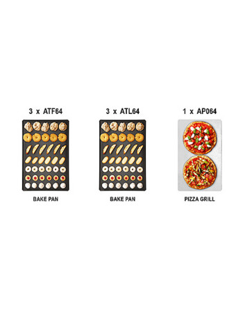 KIT PASTICCERIA - 3 X ATF64 + 3 X ATL64 + 1 X AP064