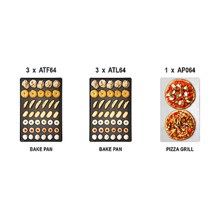 SET KONDITOREI / BÄCKEREI - 3 X ATF64 + 3 X ATL64 + 1 X AP064