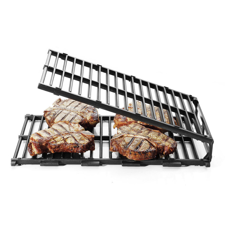 SPEEDY GRILL. SPECIAL GRID FOR COOKING MEATS, FISH AND VEGETABLES. SHORT SIDE INSERTION - HTC3, HIGH THERMICAL CONDUCIBILITY, WI