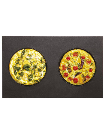 OMELETTE PAN. TEGLIA ANTIADERENTE, Ø 200 MM - ALLUMINIO TEFLONATO - 2/3 GN - 1 PZ