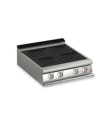 CUCINA ELETTRICA 4 ZONE VETROCERAMICA VERSIONE TOP