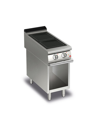 CUCINA ELETTRICA 2 ZONE VETROCERAMICA SU VANO A GIORNO