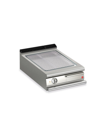 FRY TOP S électrique M60 plaque AISI - Nervurèe - Version Top - thermostaté