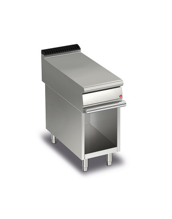 NEUTRAL ELEMENT WITH DRAWER L400 ON OPEN COMPARTMENT