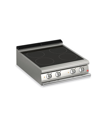 COCINA ELÉCTRICA 4 ZONAS VERSIÓN VITROCERÁMICA