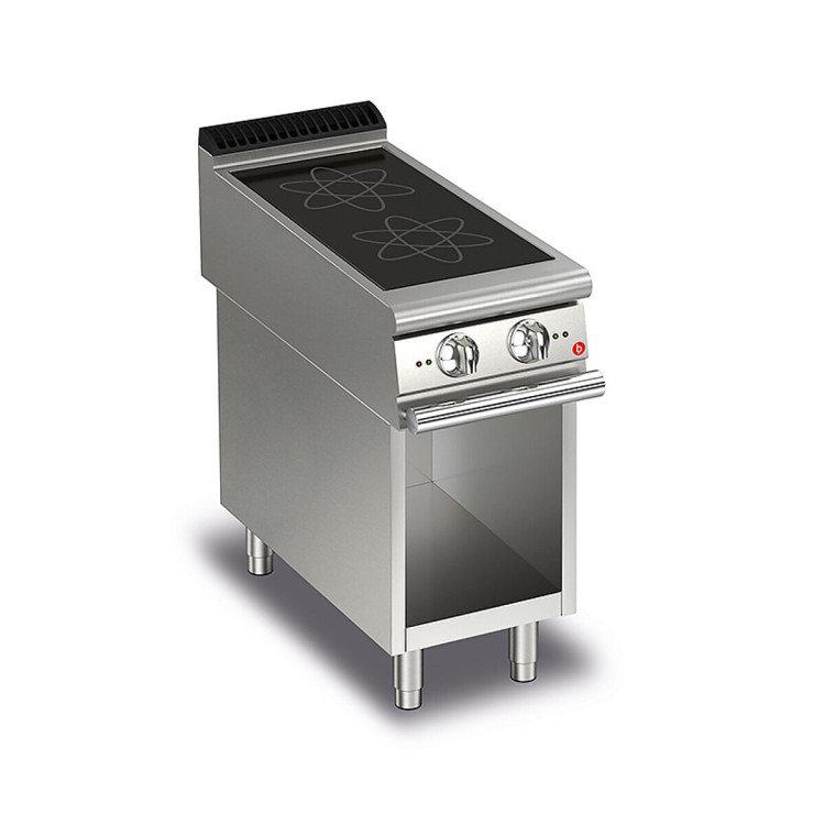 CUCINA ELETTRICA 2 ZONE A INDUZIONE SU VANO A GIORNO
