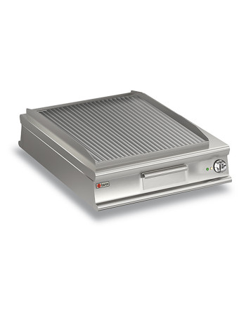 ELECTRIC THROUGH-TOP FRY-TOP GROOVED PLATE - TOP VERSION