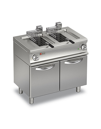 ELEKTRISCHE FRITTEUSE 2 BECKEN 10+10 LITER